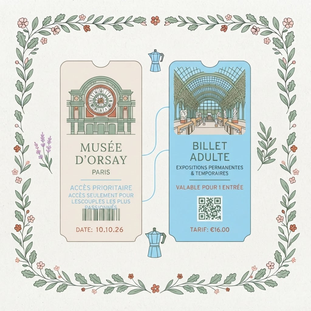 Ingressos para Museu d'Orsay